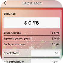 Tip Calculator Feature